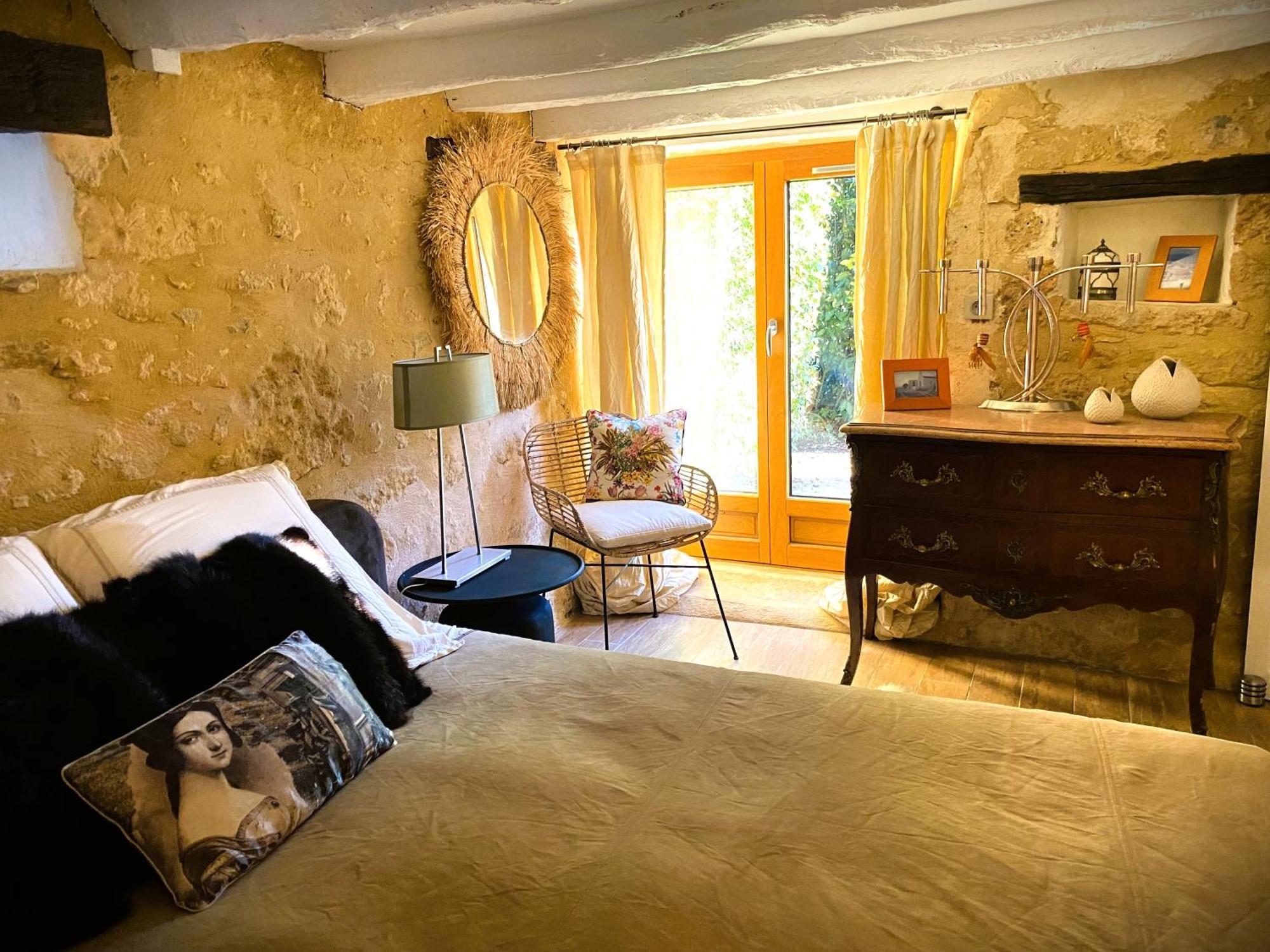Gite Les Pierres Blondes Groléjac Kamer foto