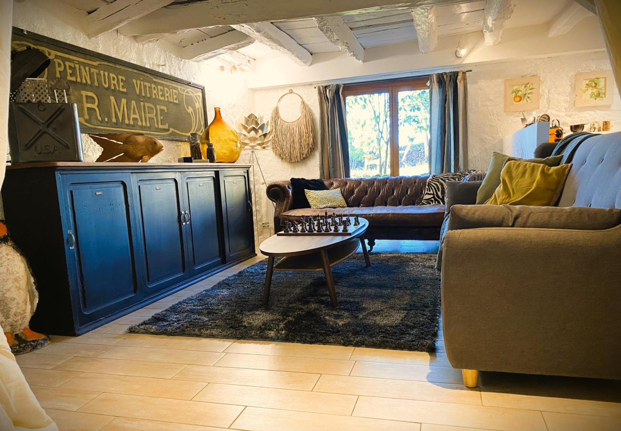 Gite Les Pierres Blondes Groléjac Kamer foto